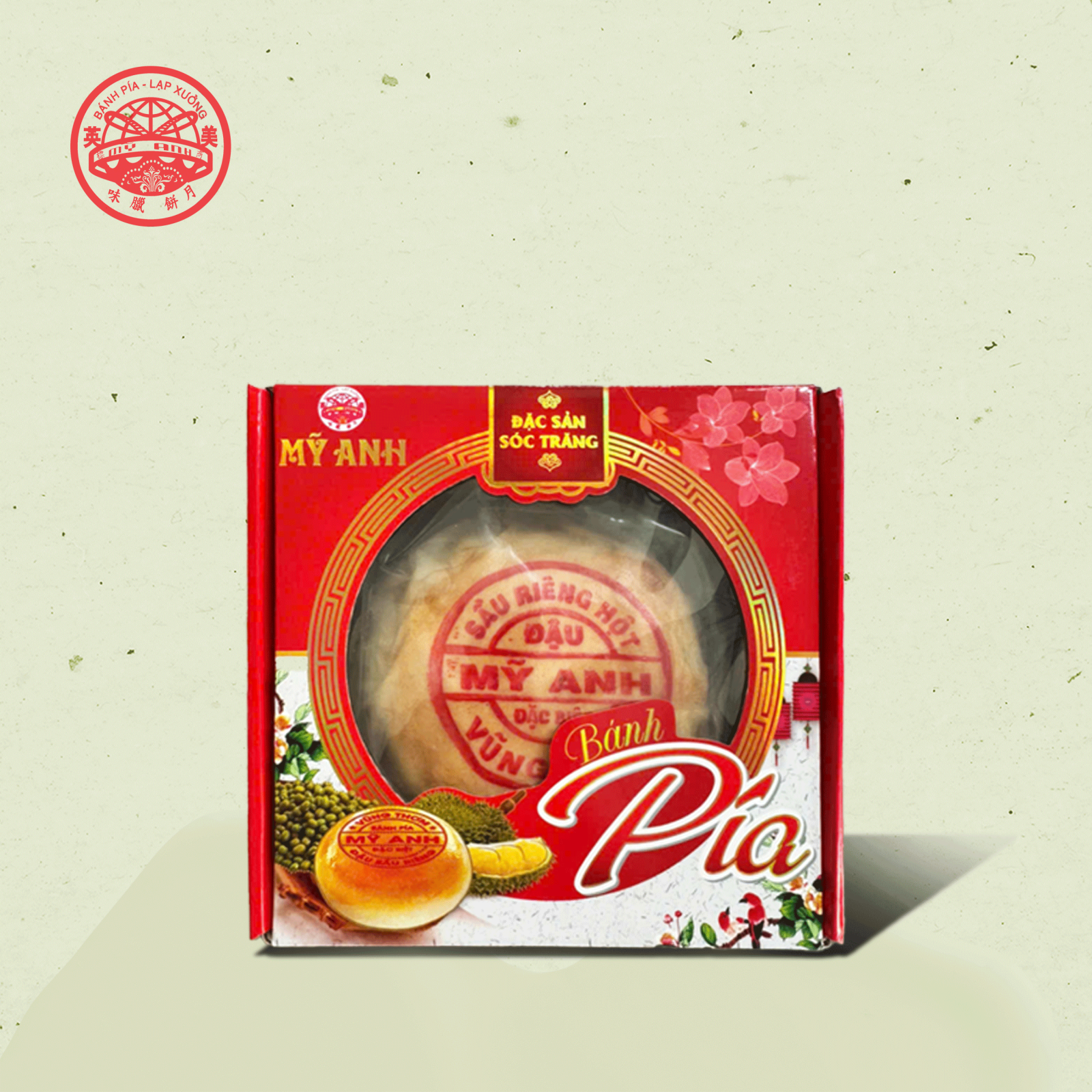 Pía Hộp ( 4 Trứng ) - 500g / cái