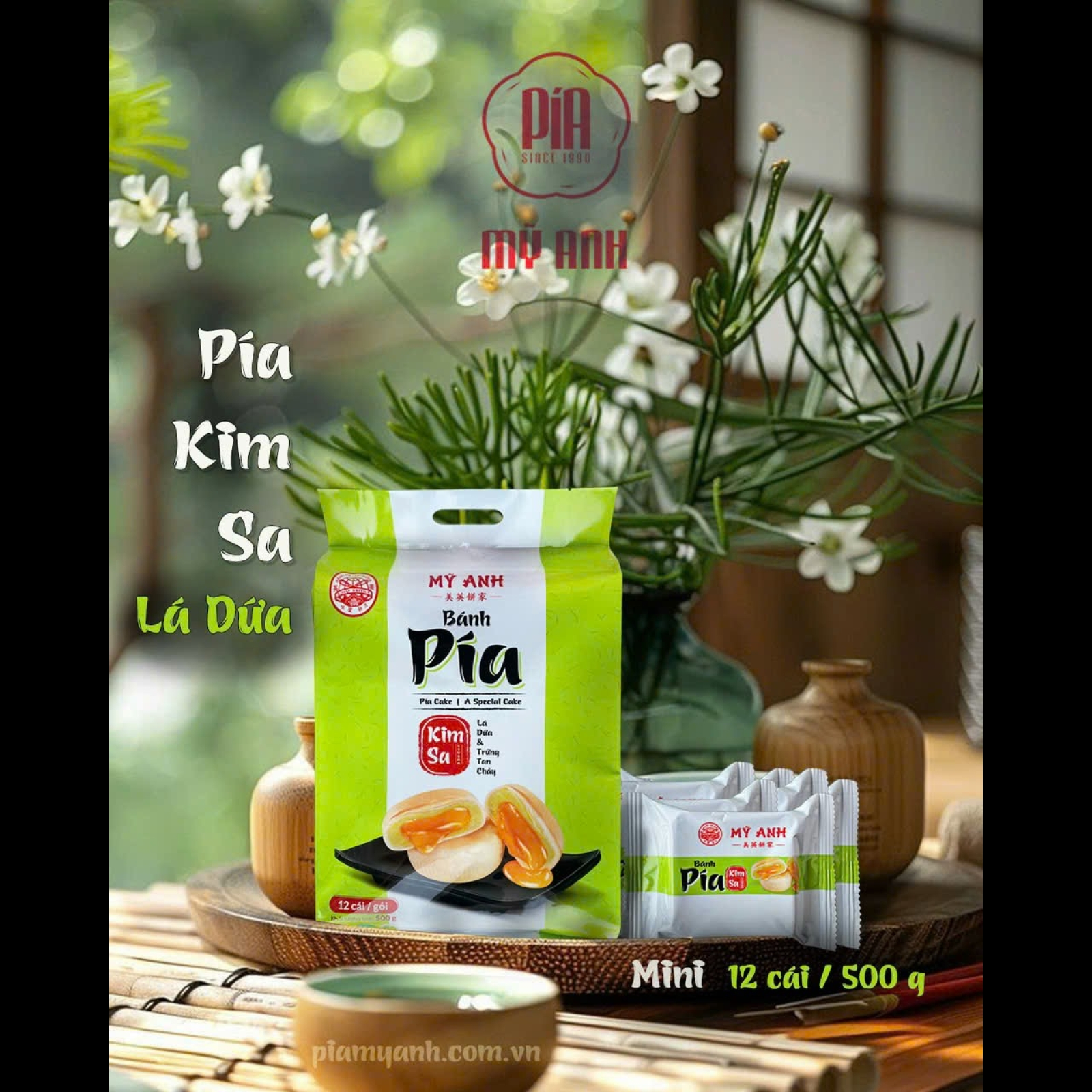 Bánh Pía Kim Sa mini (Dứa) - 500g